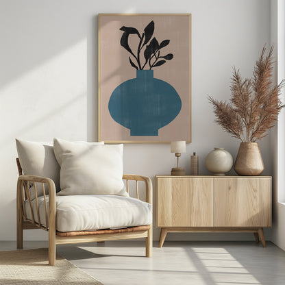 Vase No8. - Poster / Art Print - interiör