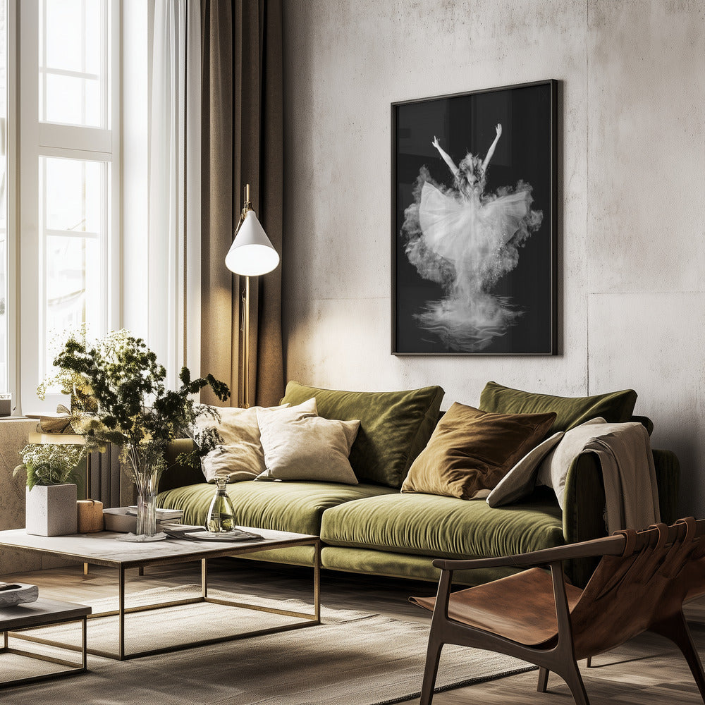 Powder Burst - Poster / Art Print - interiör