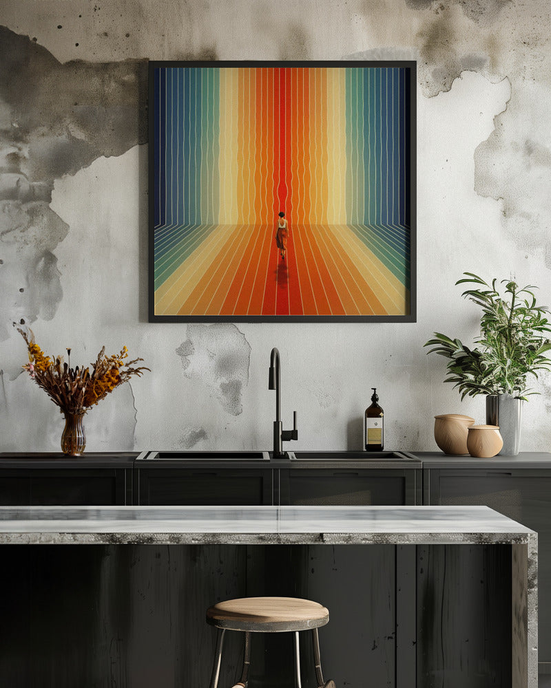 Here I Come - Poster / Art Print - interiör