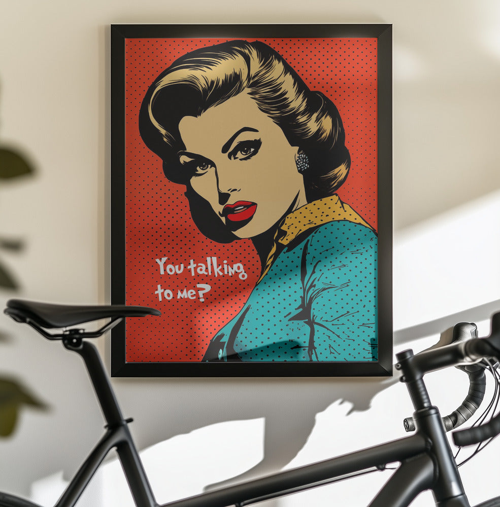 Retro Confidence - Poster / Art Print - interiör