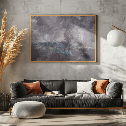 Storm In the Archipelago, Dalarö - Poster / Art Print - interiör