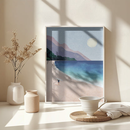 Surf Beach - Poster / Art Print - interiör