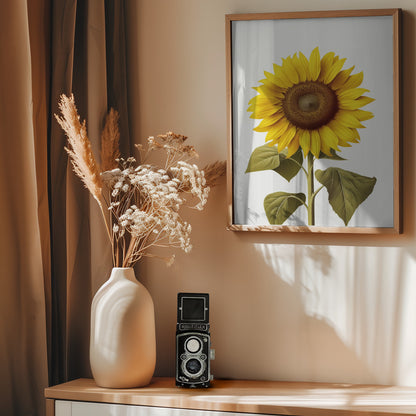 Sunflower Still - Poster / Art Print - interiör