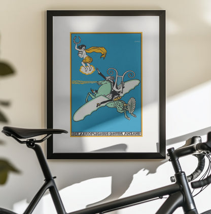 The Aeroplegasus - Poster / Art Print - interiör