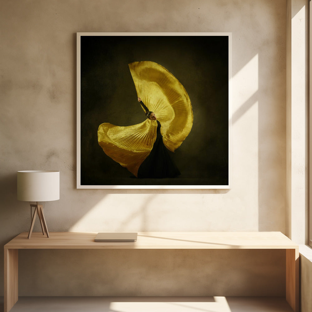 The girl & dance - Poster / Art Print - interiör