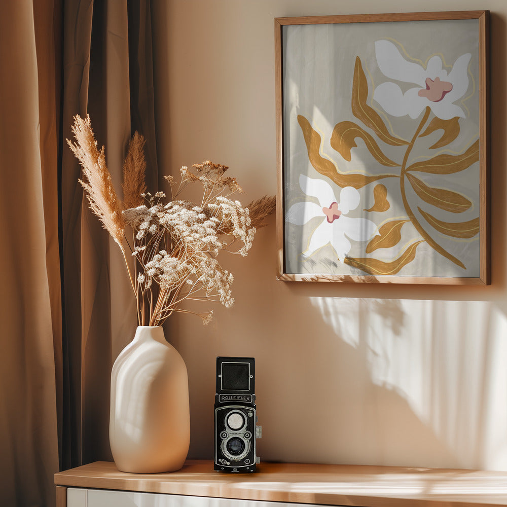Flowerflowerflower - Poster / Art Print - interiör