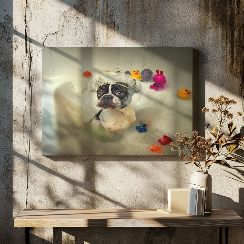 The Bath - Poster / Art Print - interiör