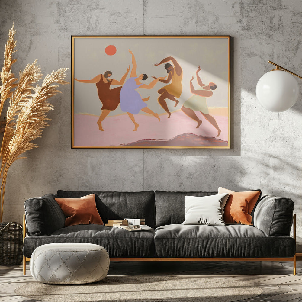 Together - Poster / Art Print - interiör