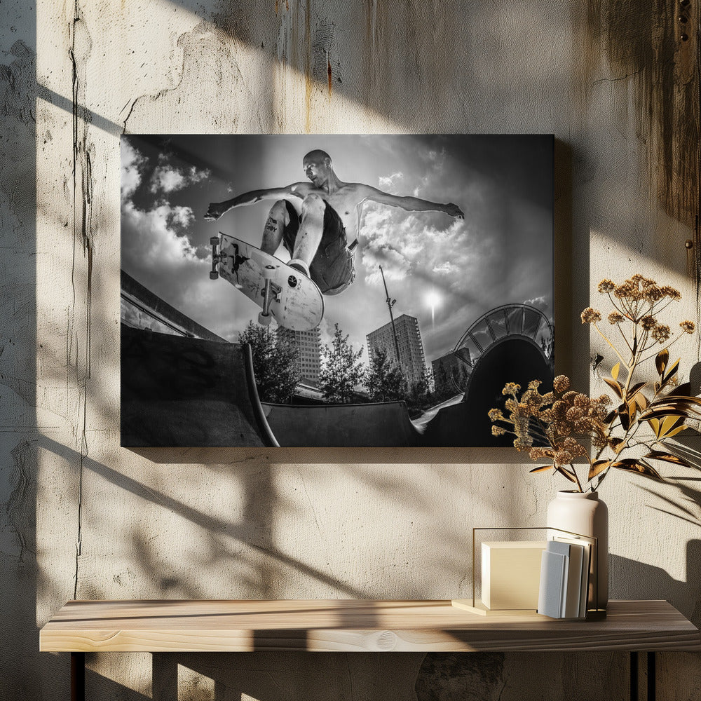Sam Taeymans performing at "Den Dam" - Poster / Art Print - interiör