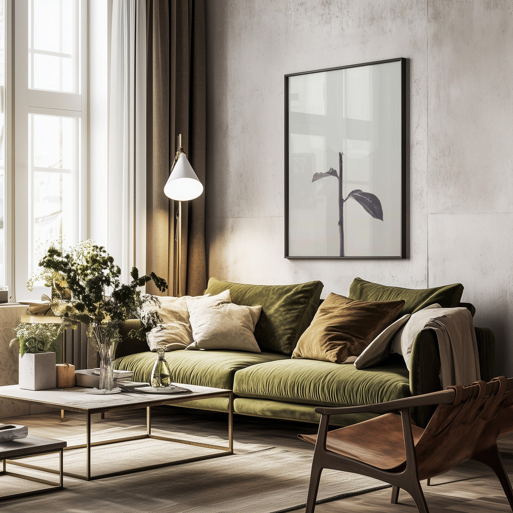 Peony 18 - Poster / Art Print - interiör