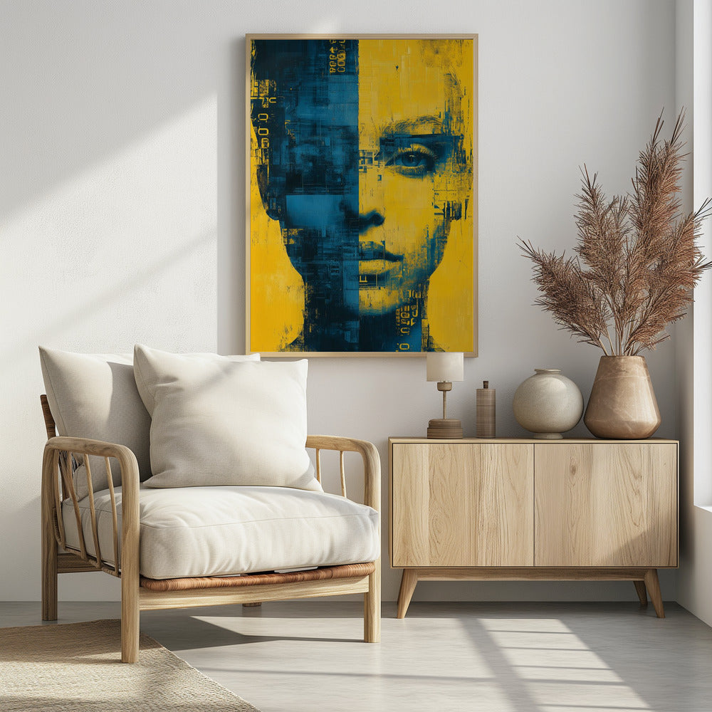 Matrix - Poster / Art Print - interiör