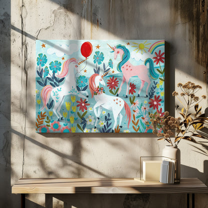 Unicorns - Poster / Art Print - interiör