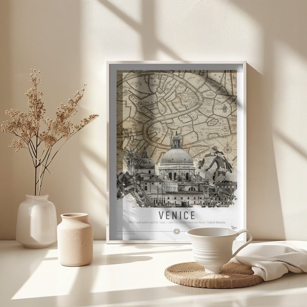 Venice (City Breaks) - Poster / Art Print - interiör