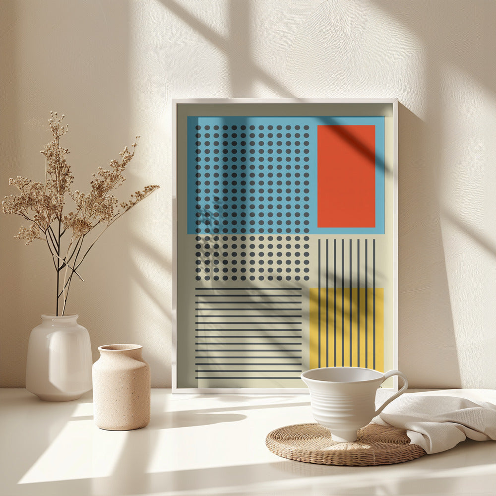 Geometric Expression #3 - Poster / Art Print - interiör