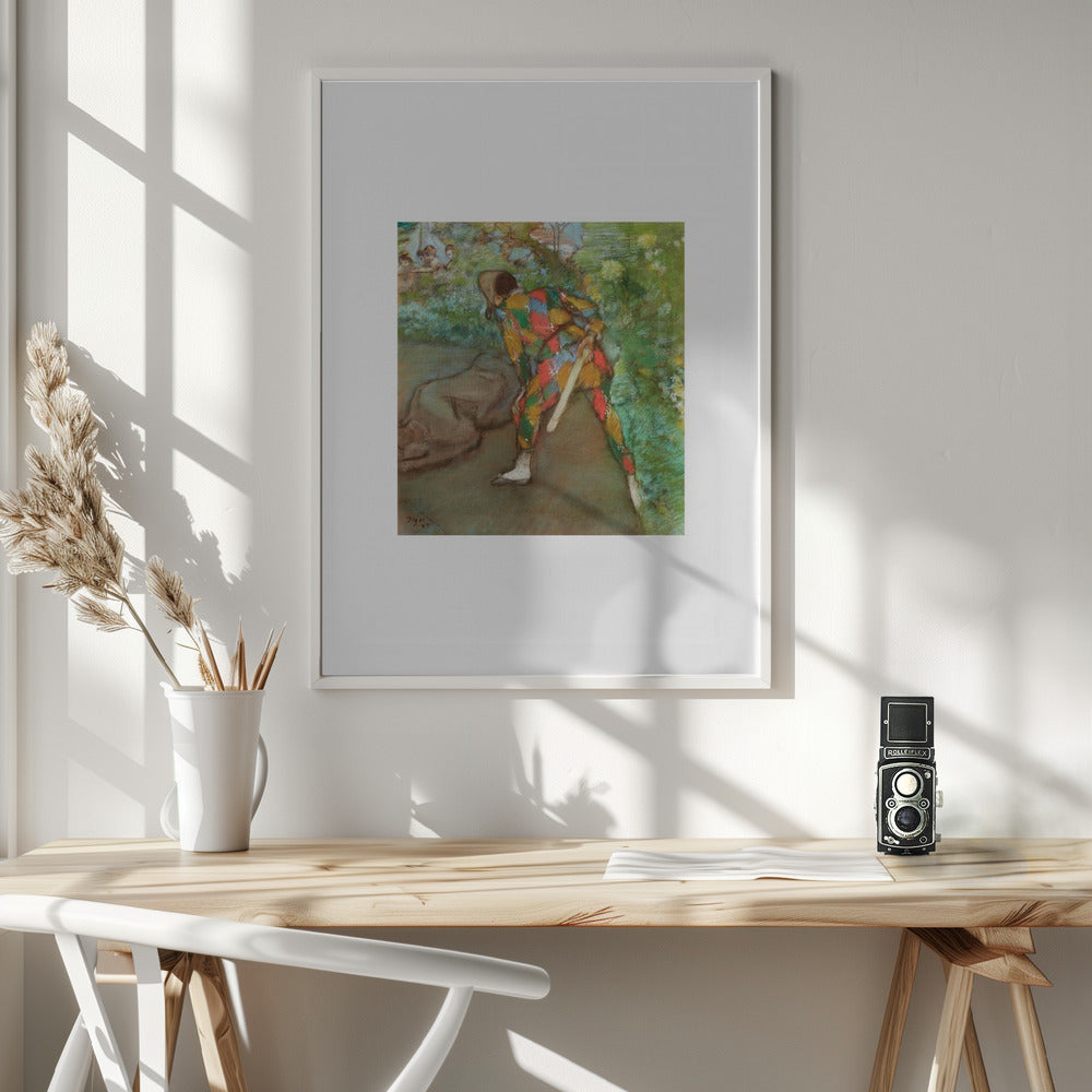 Harlequin - Poster / Art Print - interiör