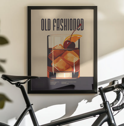Old Fashioned - Poster / Art Print - interiör