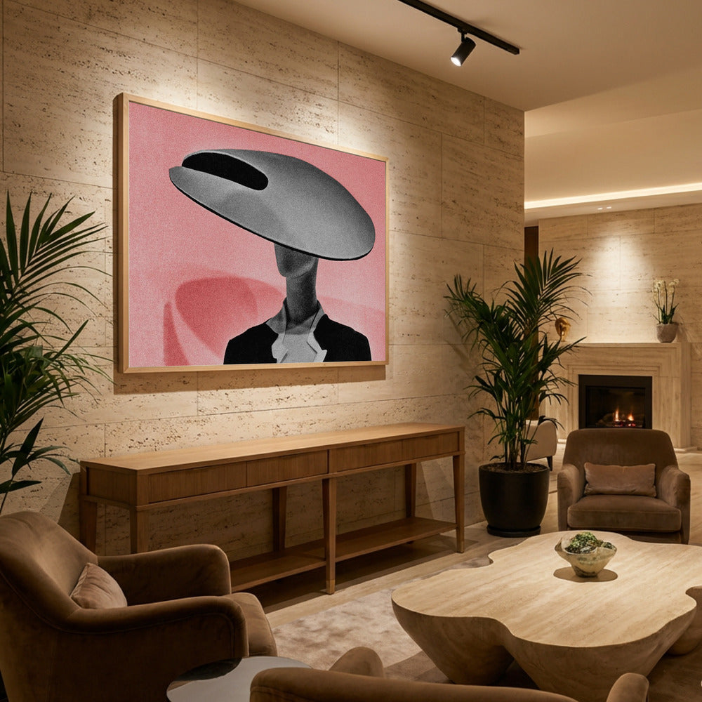 In the Pink - Poster / Art Print - interiör