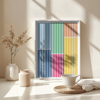 SUMMER DAYS - Poster / Art Print - interiör