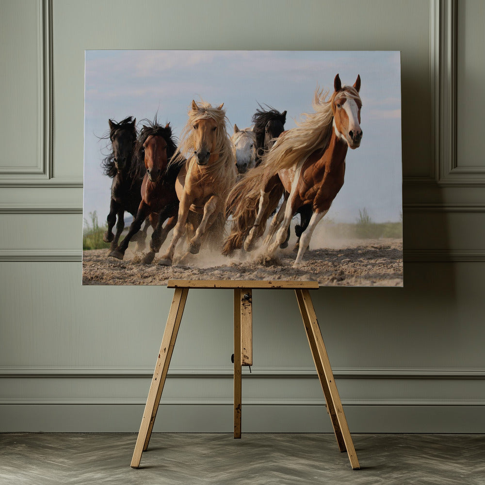 Lucky Six - Poster / Art Print - interiör