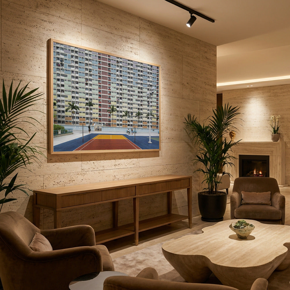 Choi Hung Estate - Poster / Art Print - interiör