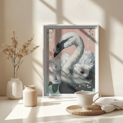 The Swan - Poster / Art Print - interiör