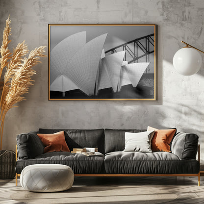 Opera house Sydney - Poster / Art Print - interiör