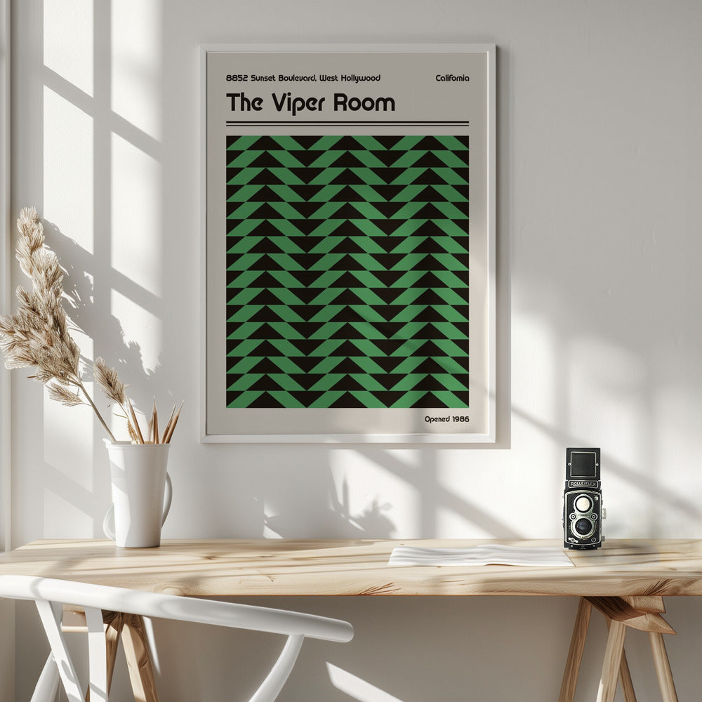 Viper Room Retro - Poster / Art Print - interiör