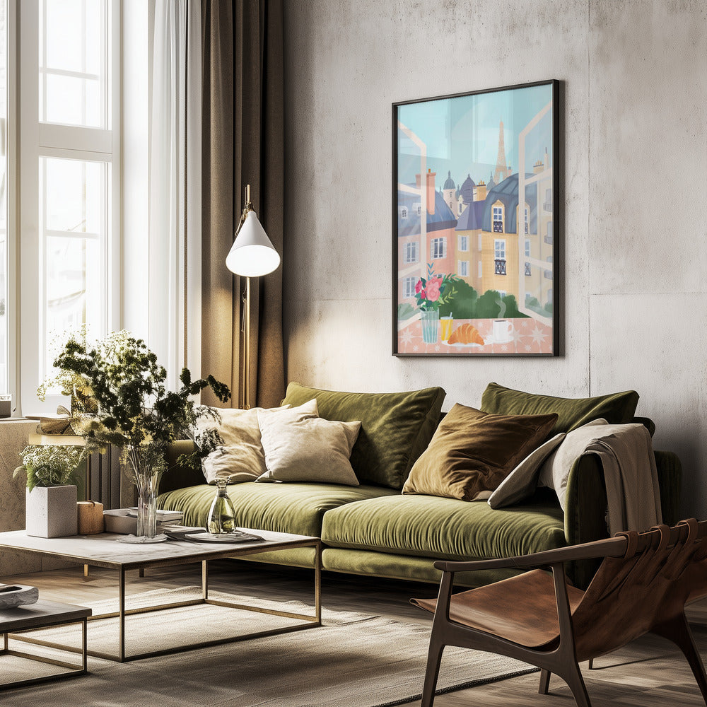 Paris - Poster / Art Print - interiör