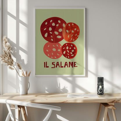 Il Salame - Poster / Art Print - interiör