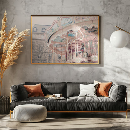 Paris Carousel - Poster / Art Print - interiör