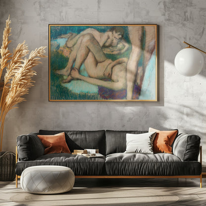 Bathers No2 - Poster / Art Print - interiör