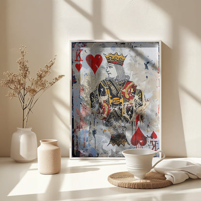 King of Hearts - Poster / Art Print - interiör