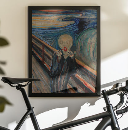 Screaming Make Up - Poster / Art Print - interiör