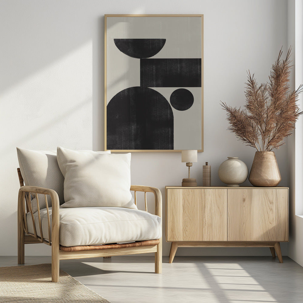 Shape Study No2. - Poster / Art Print - interiör