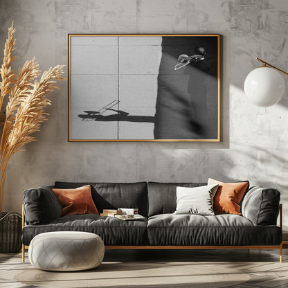 Trombone player - Poster / Art Print - interiör