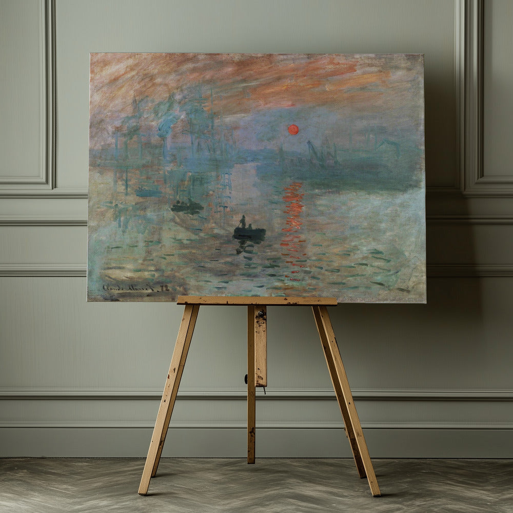 Sunrise 1872 - Poster / Art Print - interiör
