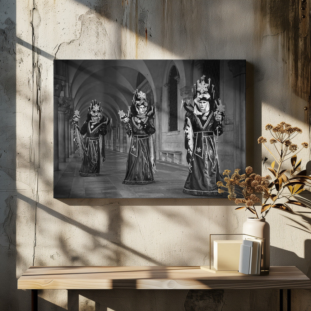 Carnival Triplets - Poster / Art Print - interiör