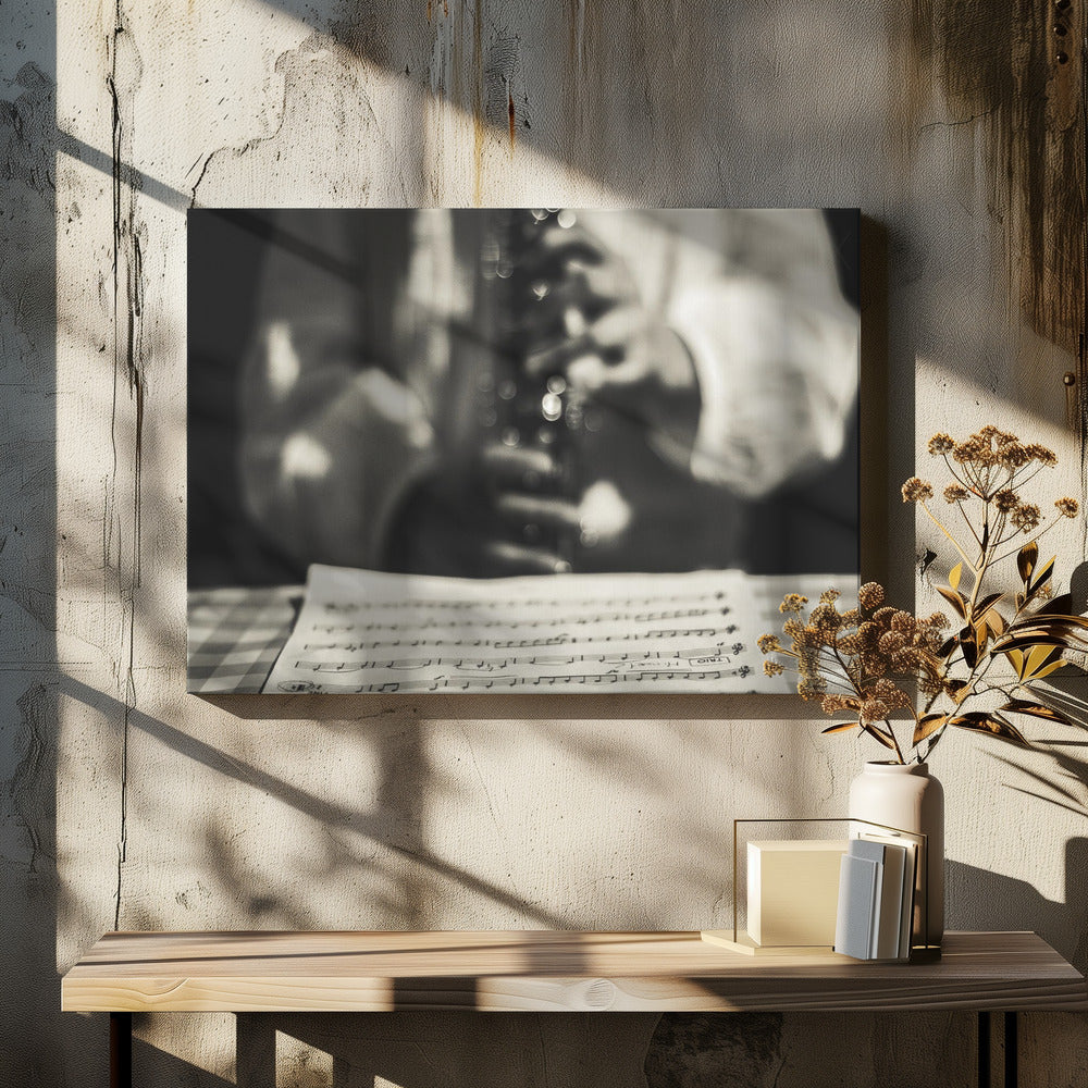 The magic of Queralt's music - Poster / Art Print - interiör