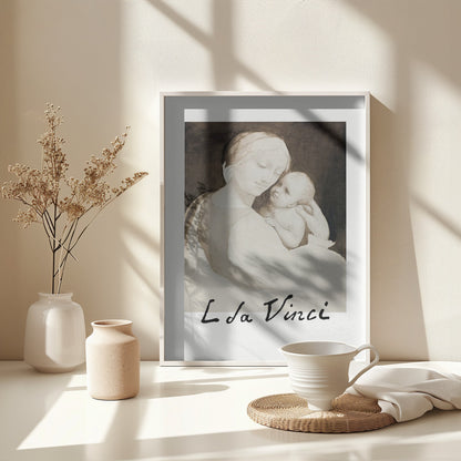 Madonna and Child - Poster / Art Print - interiör