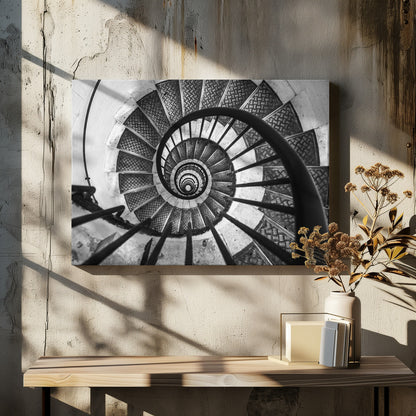 Inside the Arc de triomphe de l'Étoile - Poster / Art Print - interiör