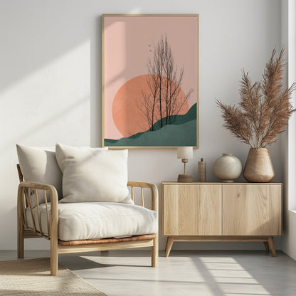 Sunset Memories - Poster / Art Print - interiör
