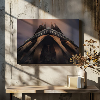 Sagrada Familia - Poster / Art Print - interiör