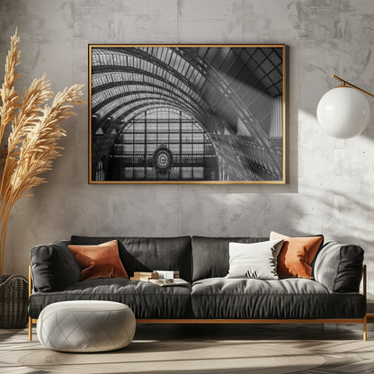 L'escargot du temps - Poster / Art Print - interiör