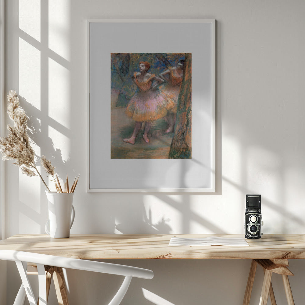 Two Dancers No.2 - Poster / Art Print - interiör