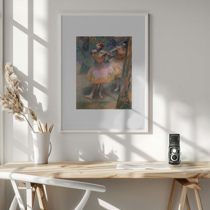 Two Dancers No.2 - Poster / Art Print - interiör