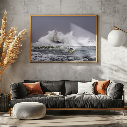 Surfing - Poster / Art Print - interiör