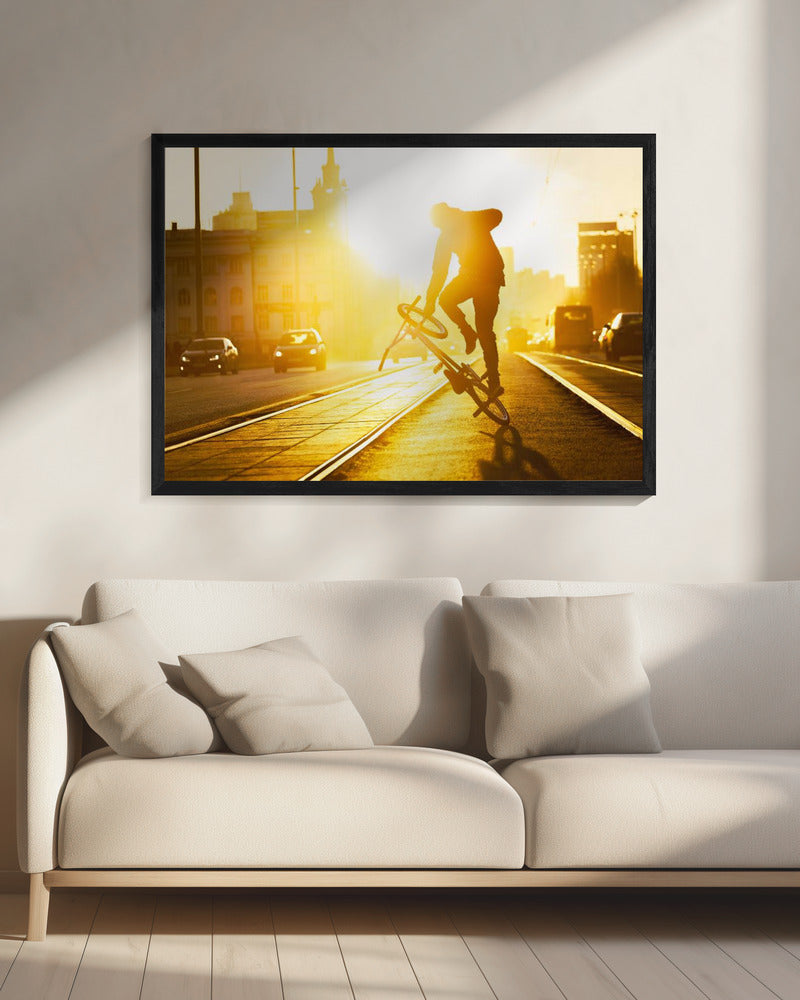 Flatland - Poster / Art Print - interiör