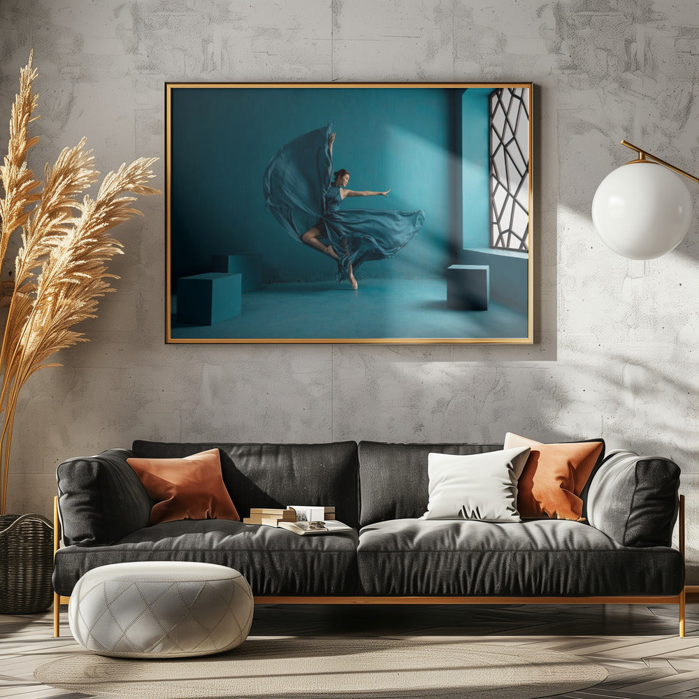 Ballerina - Poster / Art Print - interiör