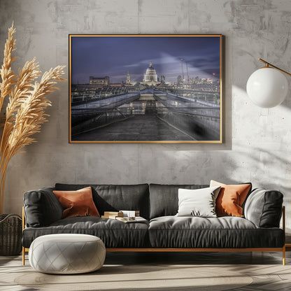 St. Johns Cathedral London - Poster / Art Print - interiör