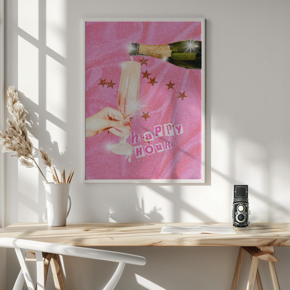 Happy hour - Poster / Art Print - interiör